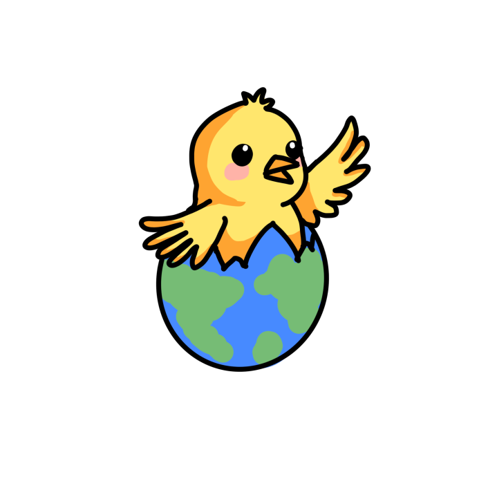 A cute, healthy pet chircuit.